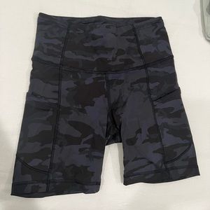 Lululemon fast and free biker short